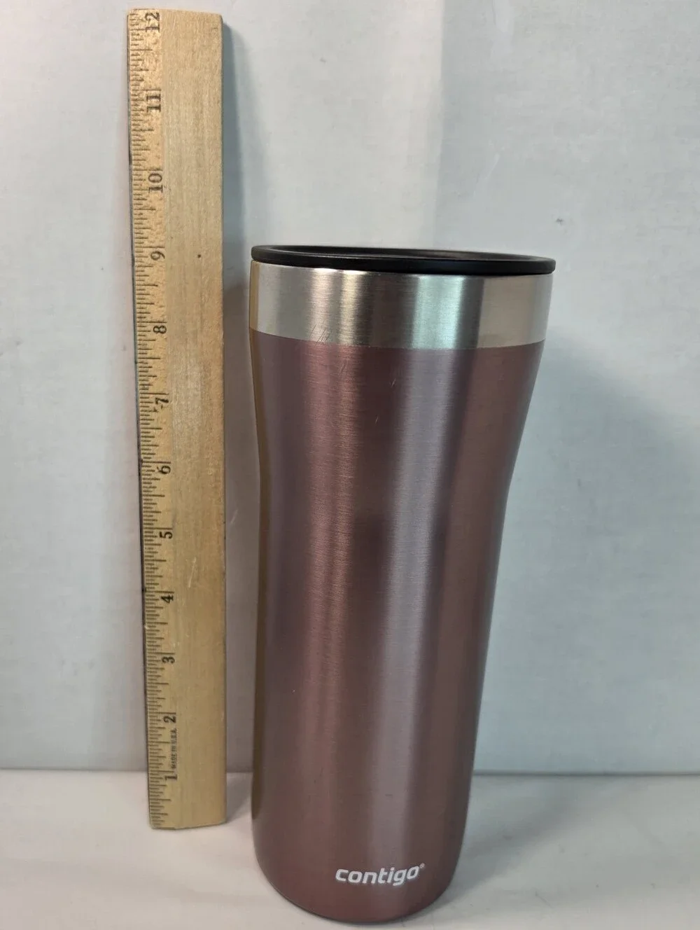 Contigo Streeterville Stainless Tumbler w/ Splash Proof Lid, Pineberry, 32oz.